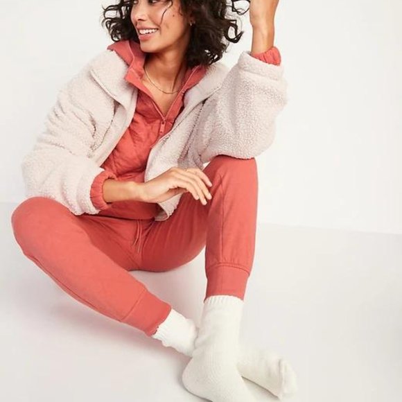 Old Navy Extra High-Waisted Quilted Jogger Sweatpants for Women New - Picture 5 of 6